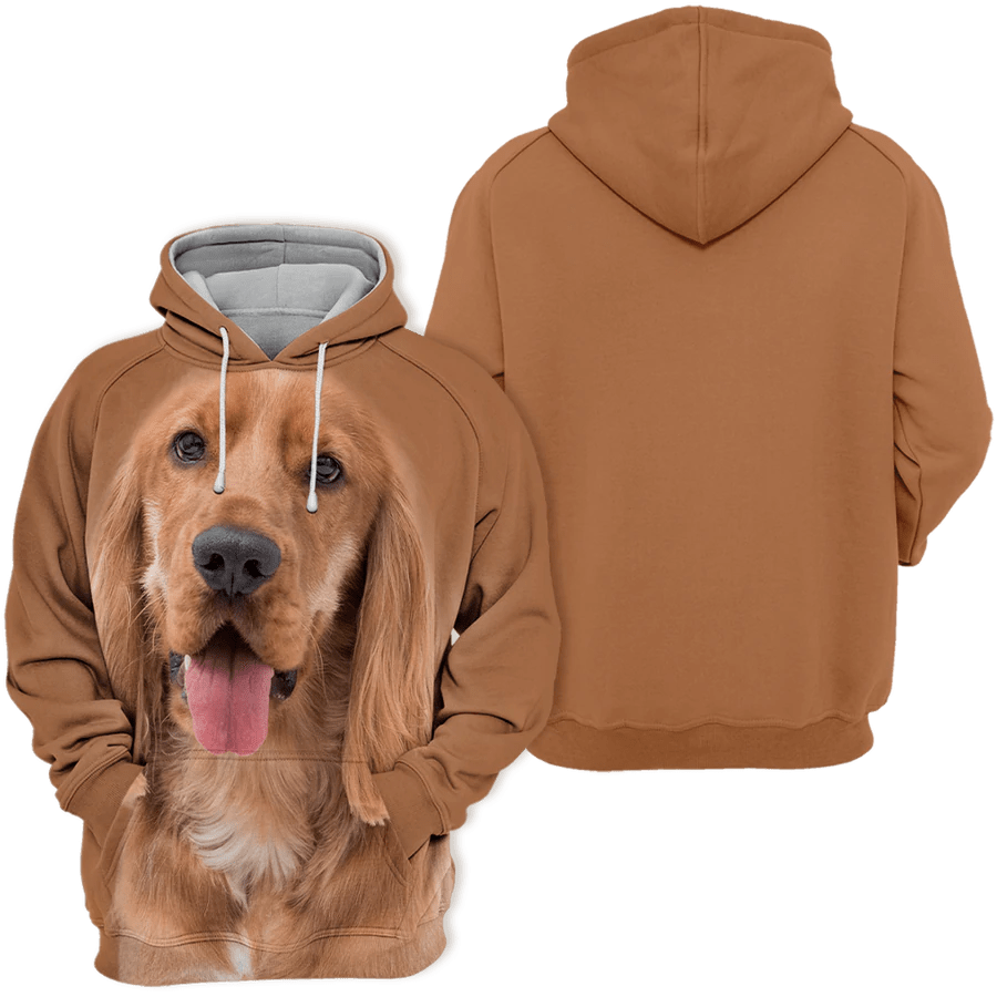 Cocker Spaniel - Unisex 3D Graphic Hoodie