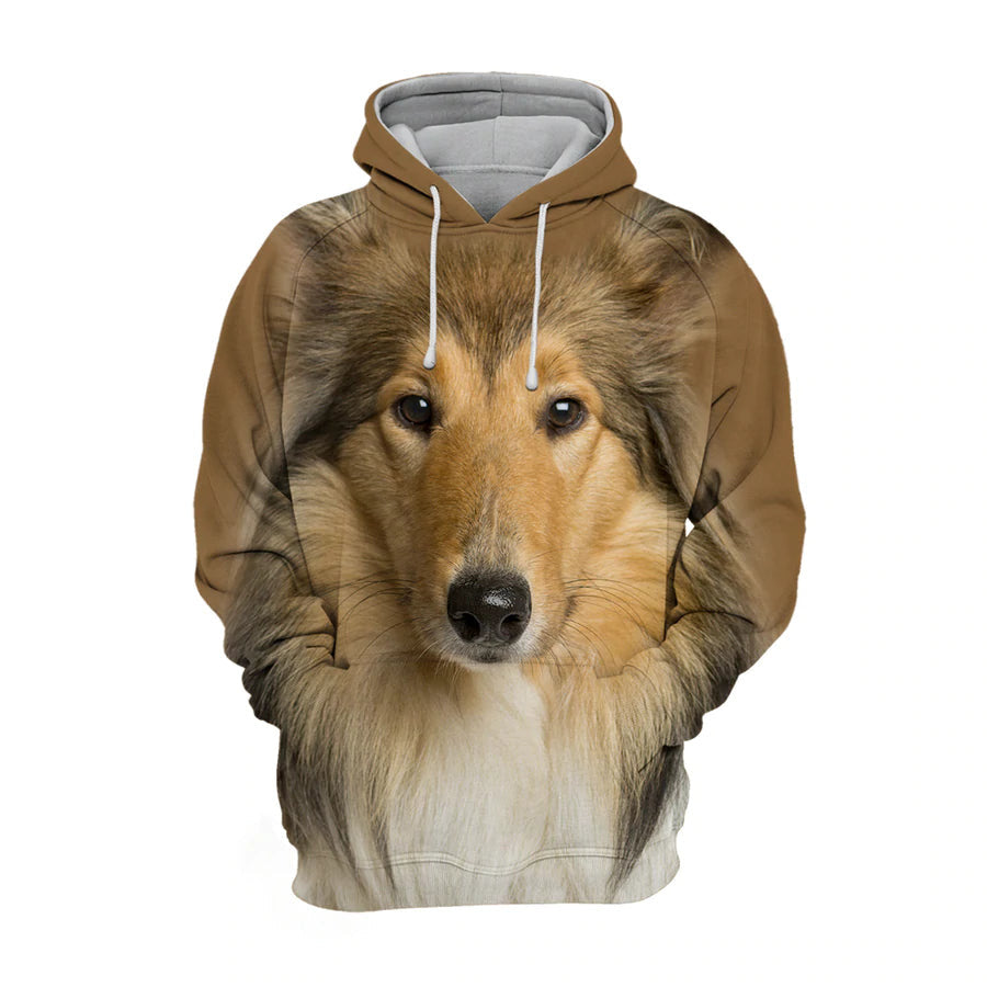 Scotch Collie - Unisex 3D Graphic Hoodie