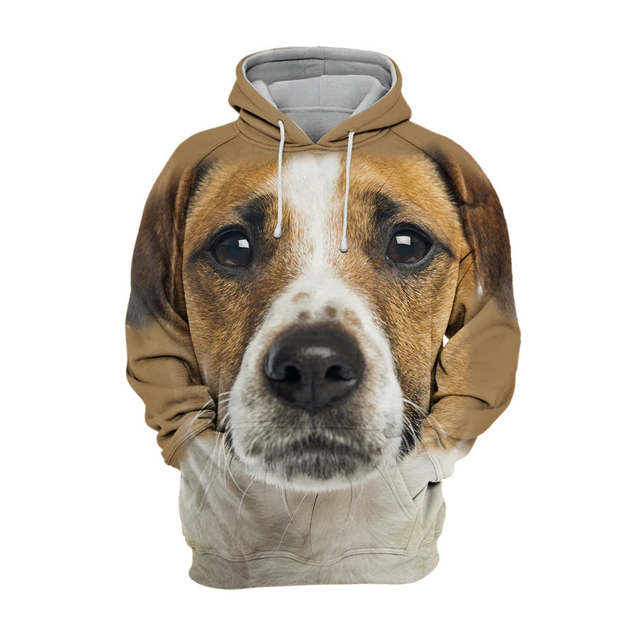 Jack Russell Terrier - Unisex 3D Graphic Hoodie