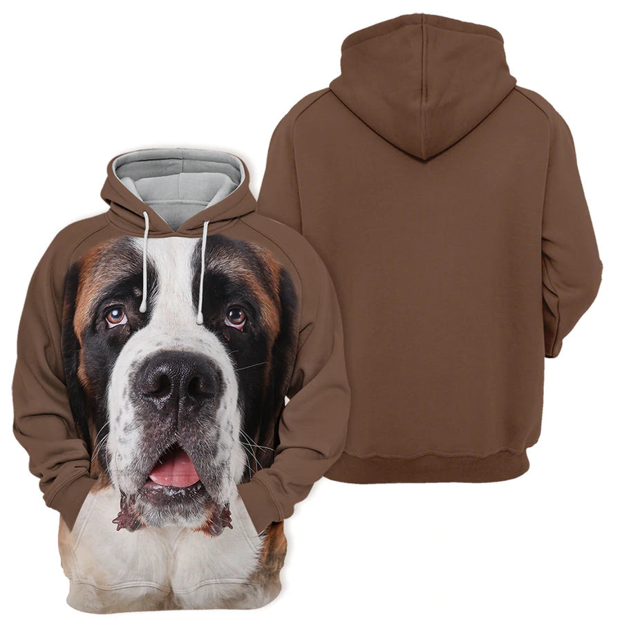 Saint Bernard - Unisex 3D Graphic Hoodie