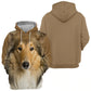 Scotch Collie - Unisex 3D Graphic Hoodie