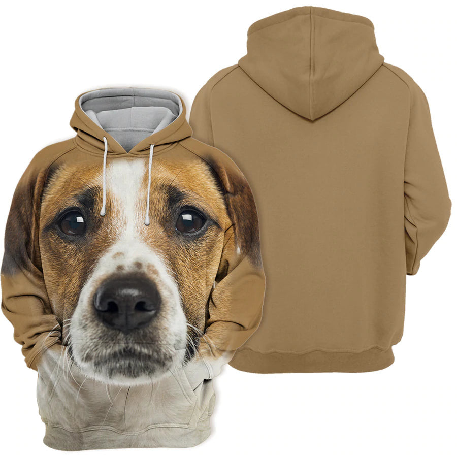 Jack Russell Terrier - Unisex 3D Graphic Hoodie