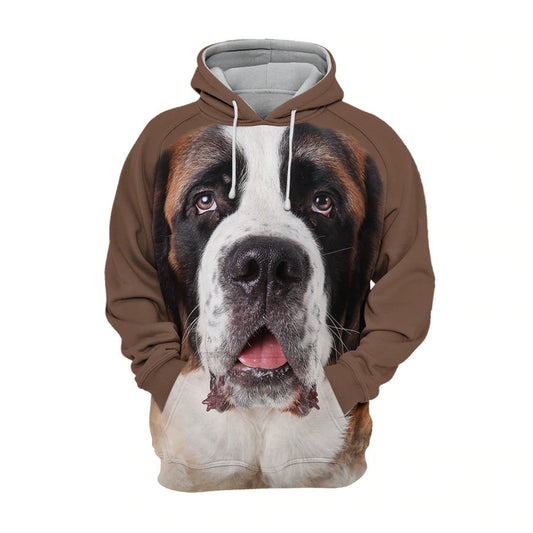 Saint Bernard - Unisex 3D Graphic Hoodie