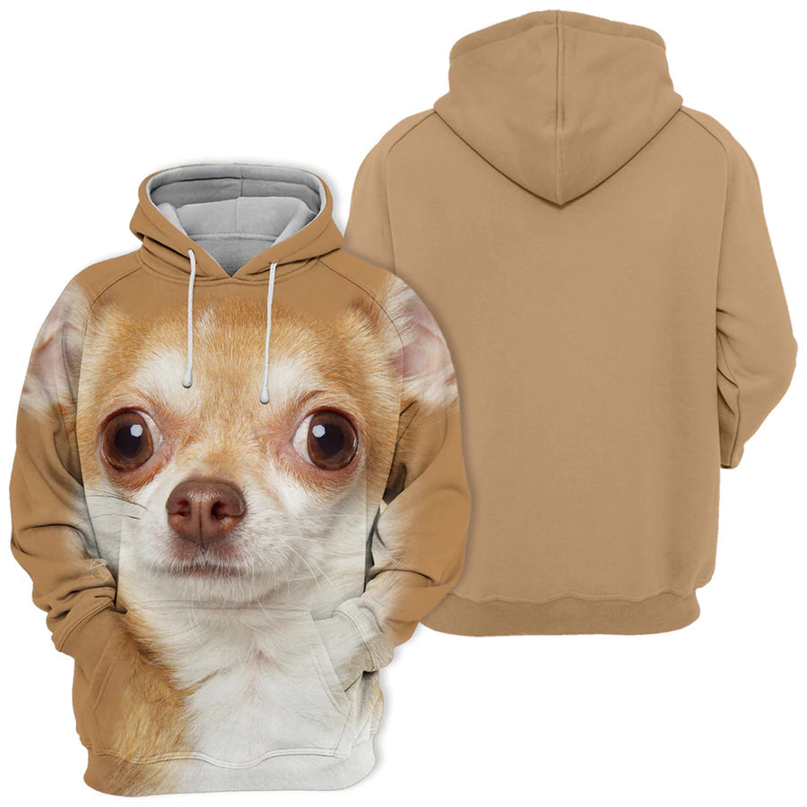 Chihuahua 2 - Unisex 3D Graphic Hoodie