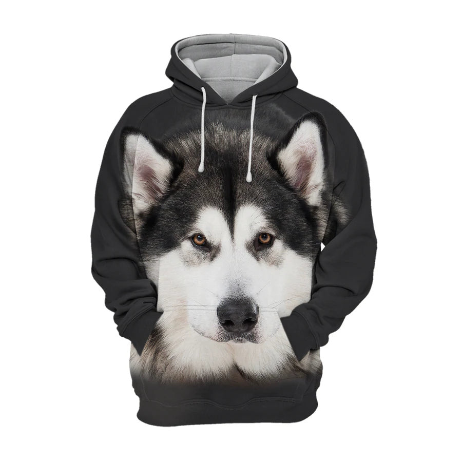 Alaskan Malamute 6 - Unisex 3D Graphic Hoodie