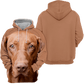 Vizsla Hungarian - Unisex 3D Graphic Hoodie