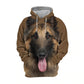 Belgian Shepherd Tervuren - Unisex 3D Graphic Hoodie
