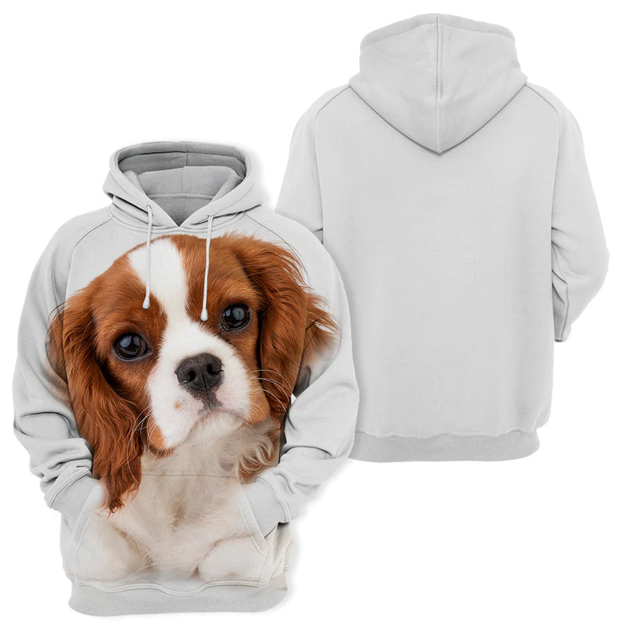 Cavalier King Spaniel Charles - Unisex 3D Graphic Hoodie