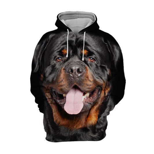 Rottweiler 3 - Unisex 3D Graphic Hoodie