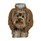 Yorkshire Terrier - Unisex 3D Graphic Hoodie