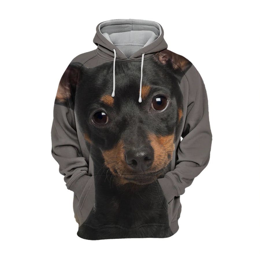 Miniature Pinscher - Unisex 3D Graphic Hoodie