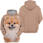 Pomeranian - Unisex 3D Graphic Hoodie