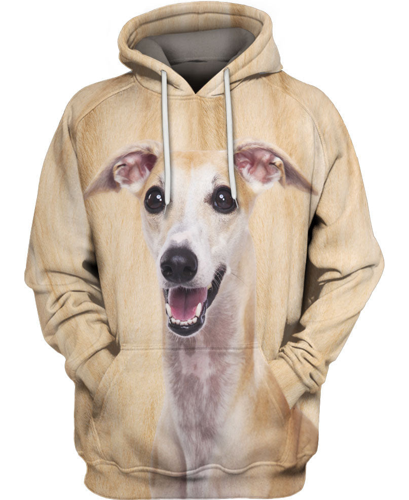 Whippet - Unisex 3D Graphic Hoodie