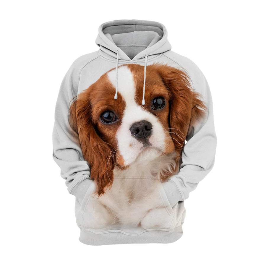 Cavalier King Spaniel Charles - Unisex 3D Graphic Hoodie