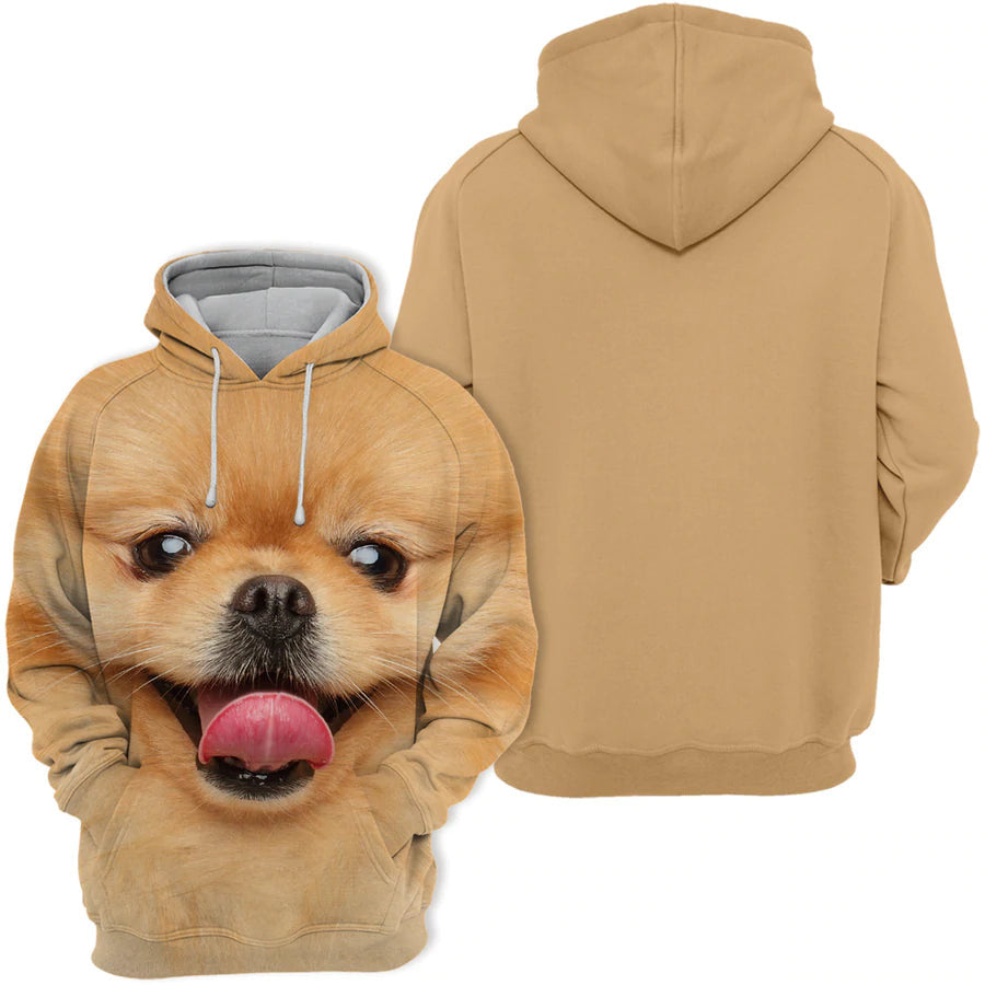 Pomeranian 2 - Unisex 3D Graphic Hoodie