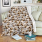 Bolognese Dog Full Face Blanket