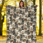 Shih Tzu Full Face Blanket