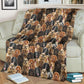 English Cocker Spaniel 2 Full Face Blanket