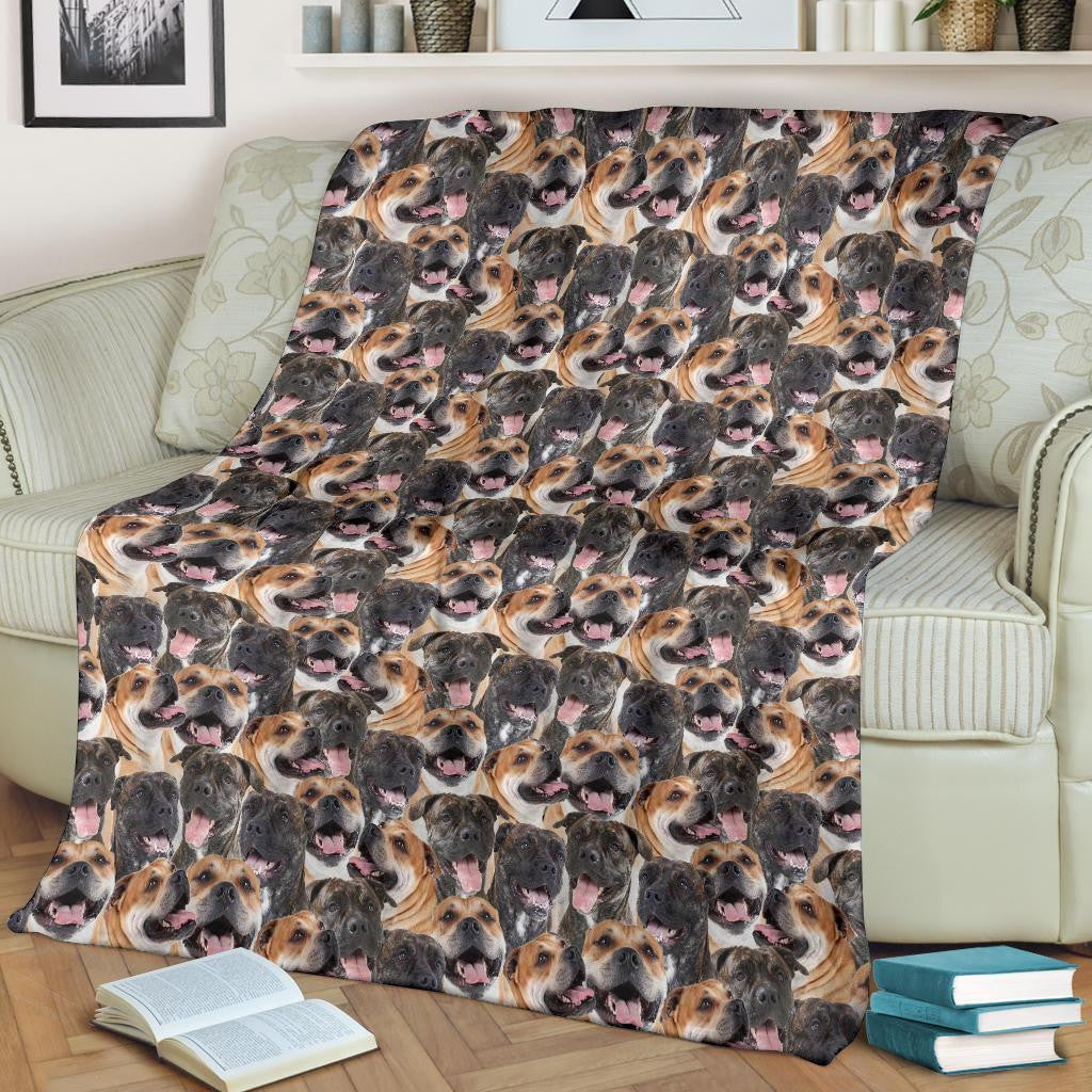 English Cocker Spaniel 2 Full Face Blanket