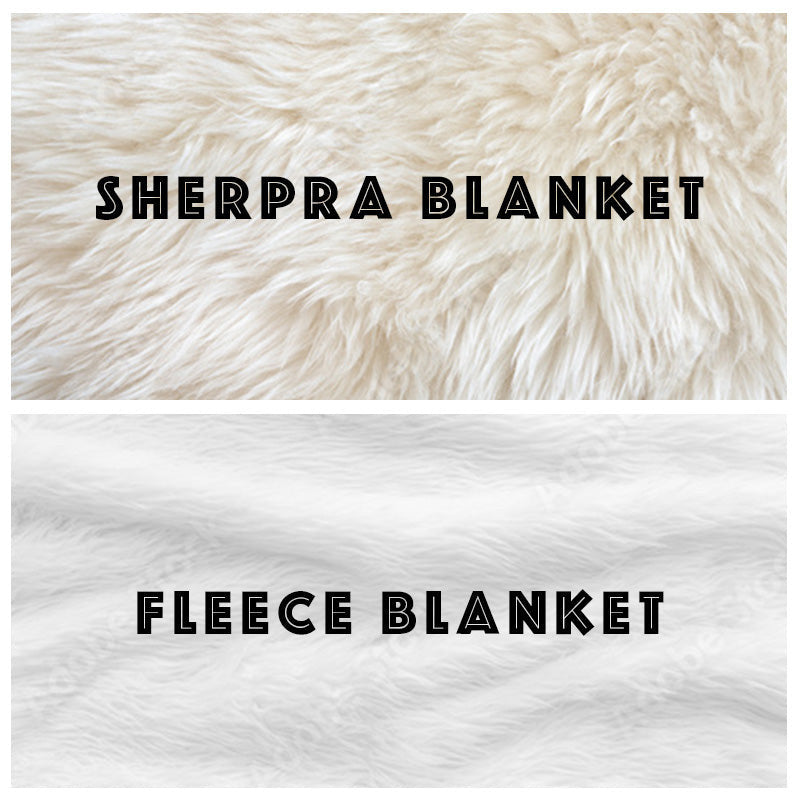 German Shepherd Full Face Blanket