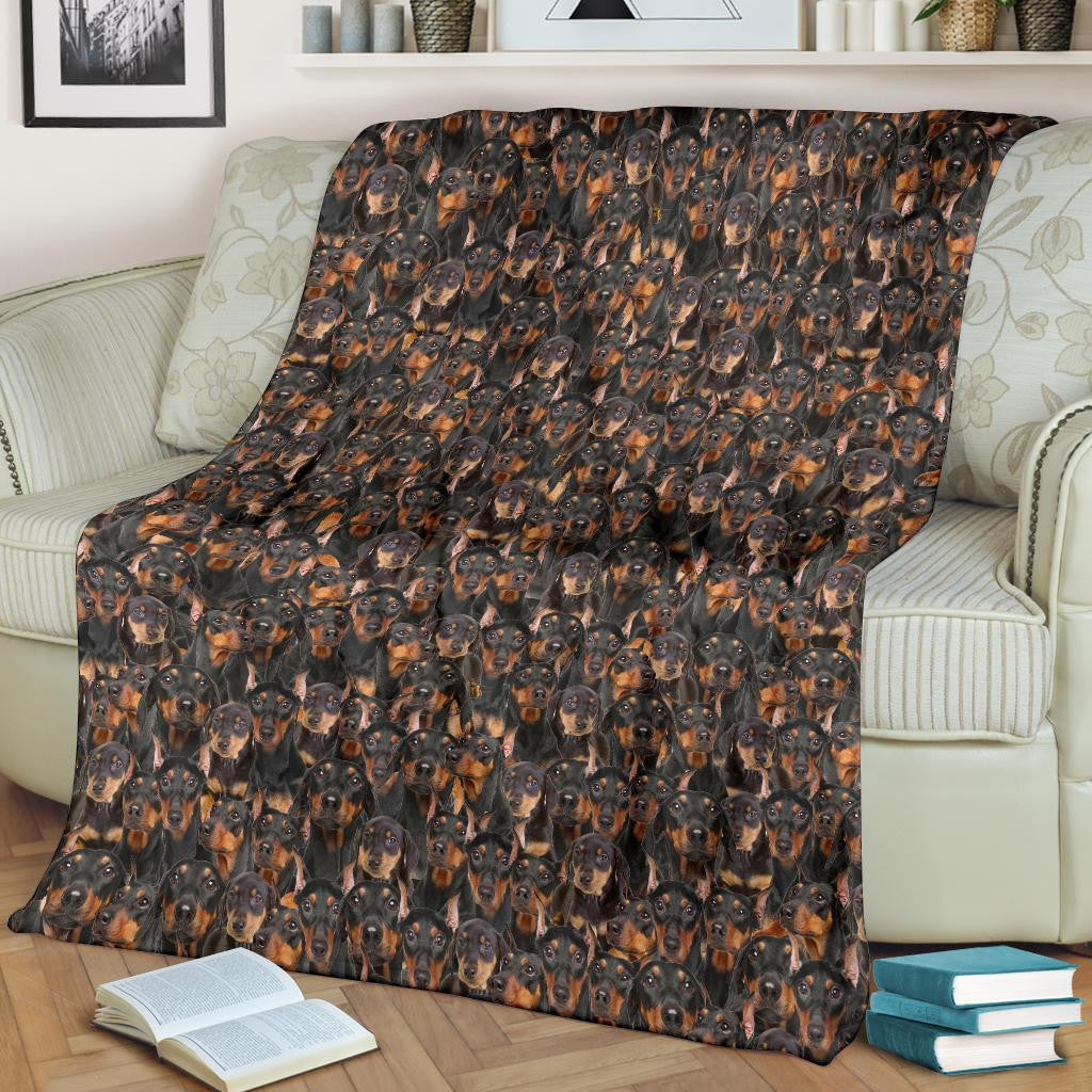 German Pinscher Full Face Blanket