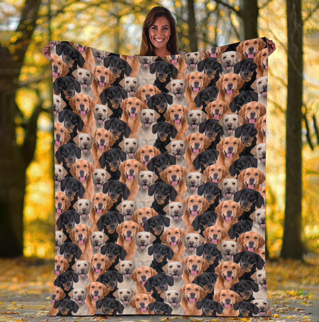 A - Full Face Personalized Blanket