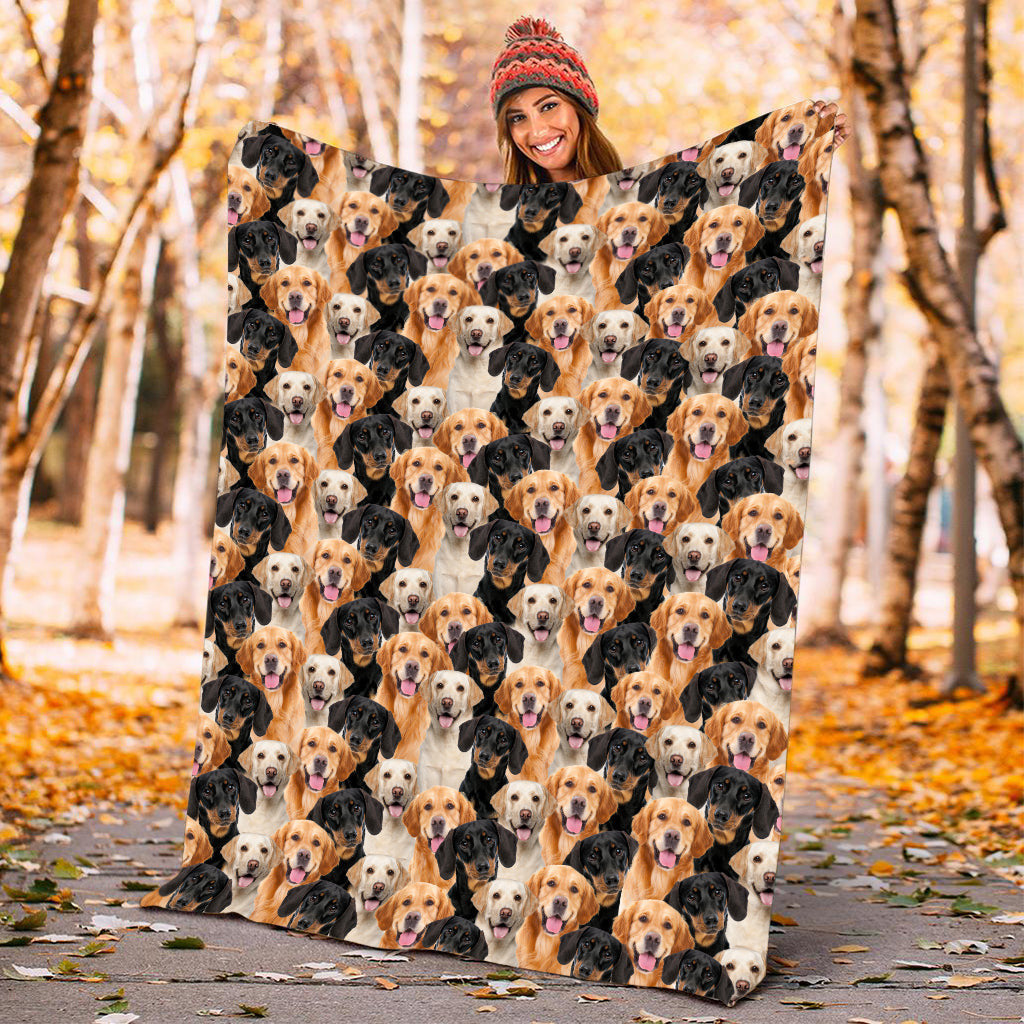 A - Full Face Personalized Blanket