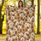 Chow Chow Full Face Blanket