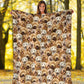 Goldendoodle Full Face Blanket