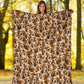 French Spaniel Full Face Blanket