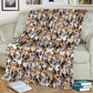 Smooth Collie Full Face Blanket