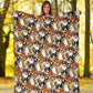 Basenji Full Face Blanket
