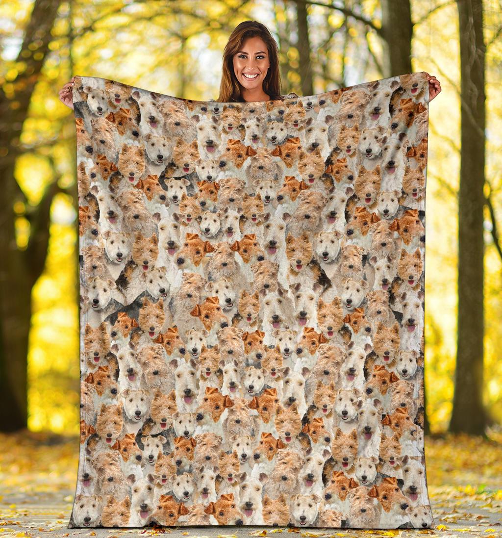 Fox Terrier Full Face Blanket