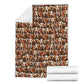 Bracco Italiano Full Face Blanket