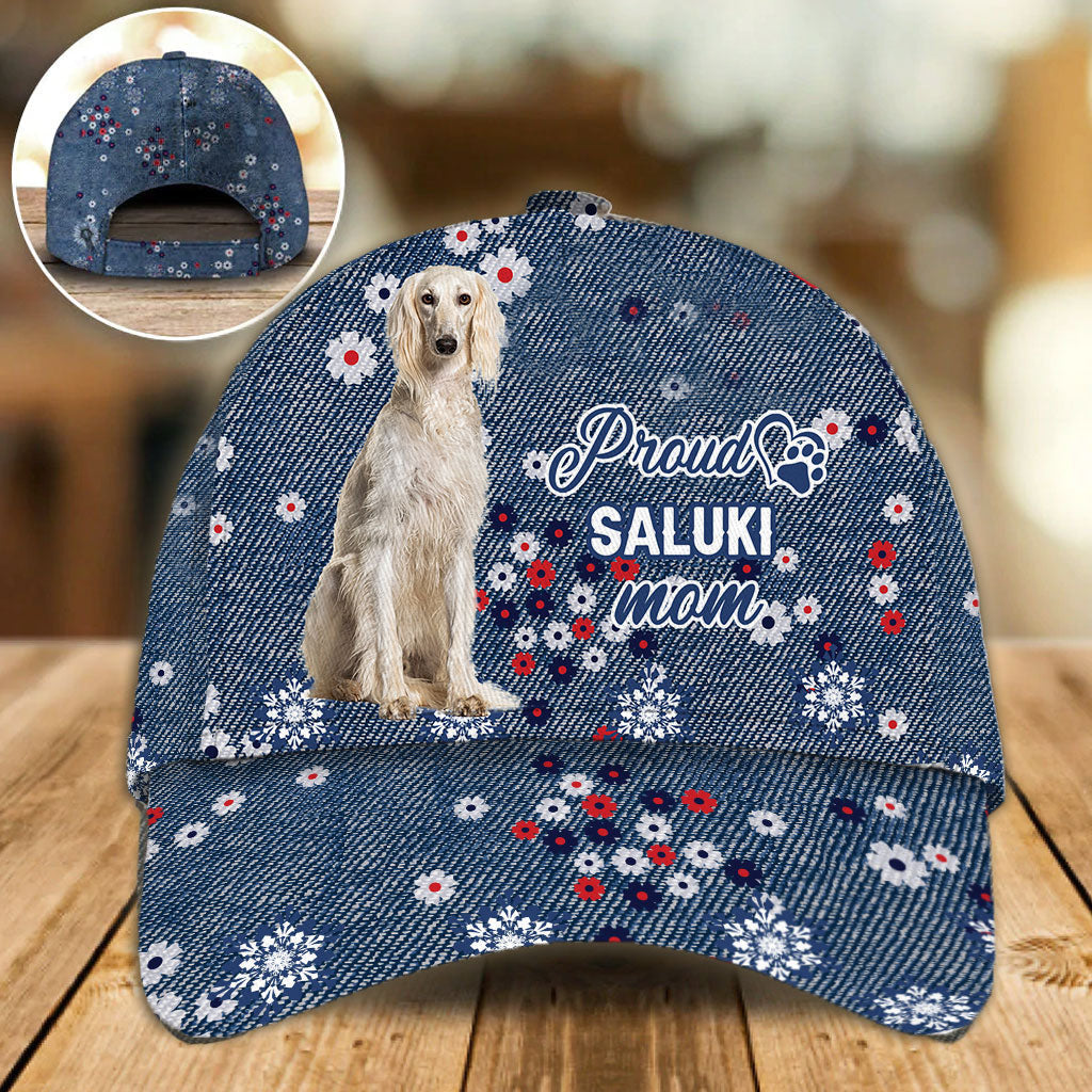 SALUKI - PROUD MOM - CAP - Animals Kind