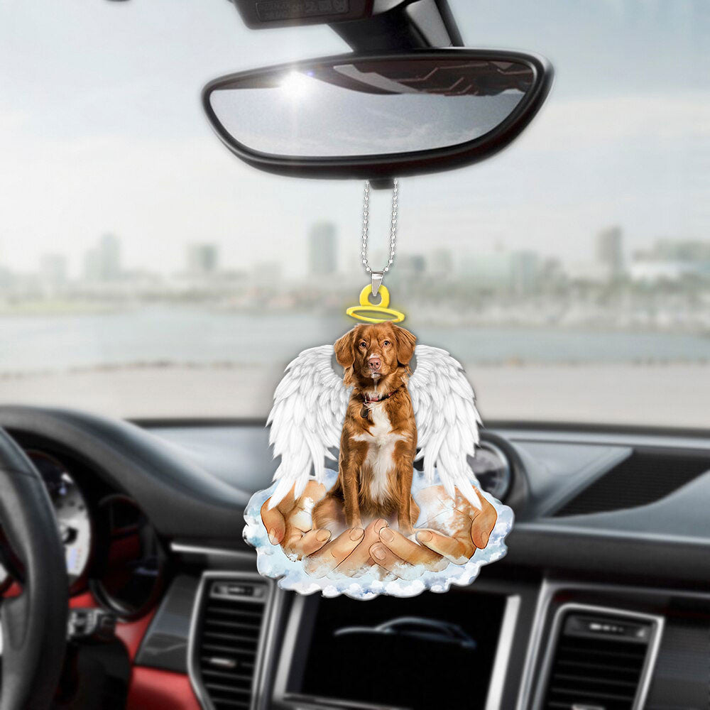 Nova Scotia In The Hands Of God Car Hanging Ornament