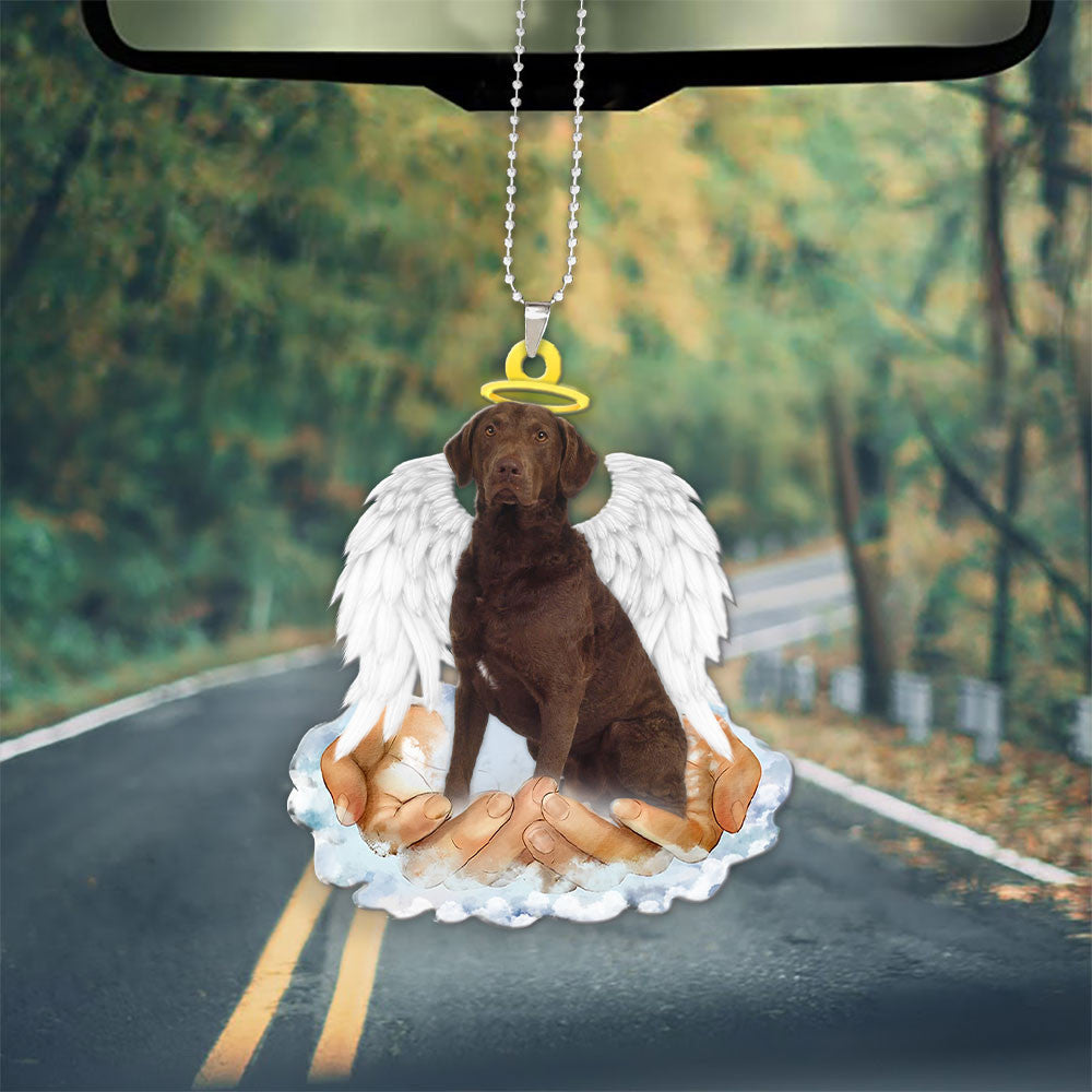 Chesapeake Bay In The Hands Of God Car Hanging Ornament