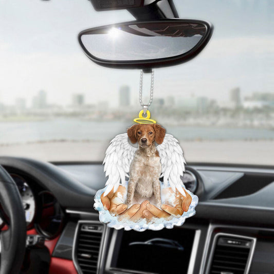 Brittany In The Hands Of God Car Hanging Ornament