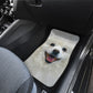 American Eskimo Dog Funny Face Car Floor Mats 119