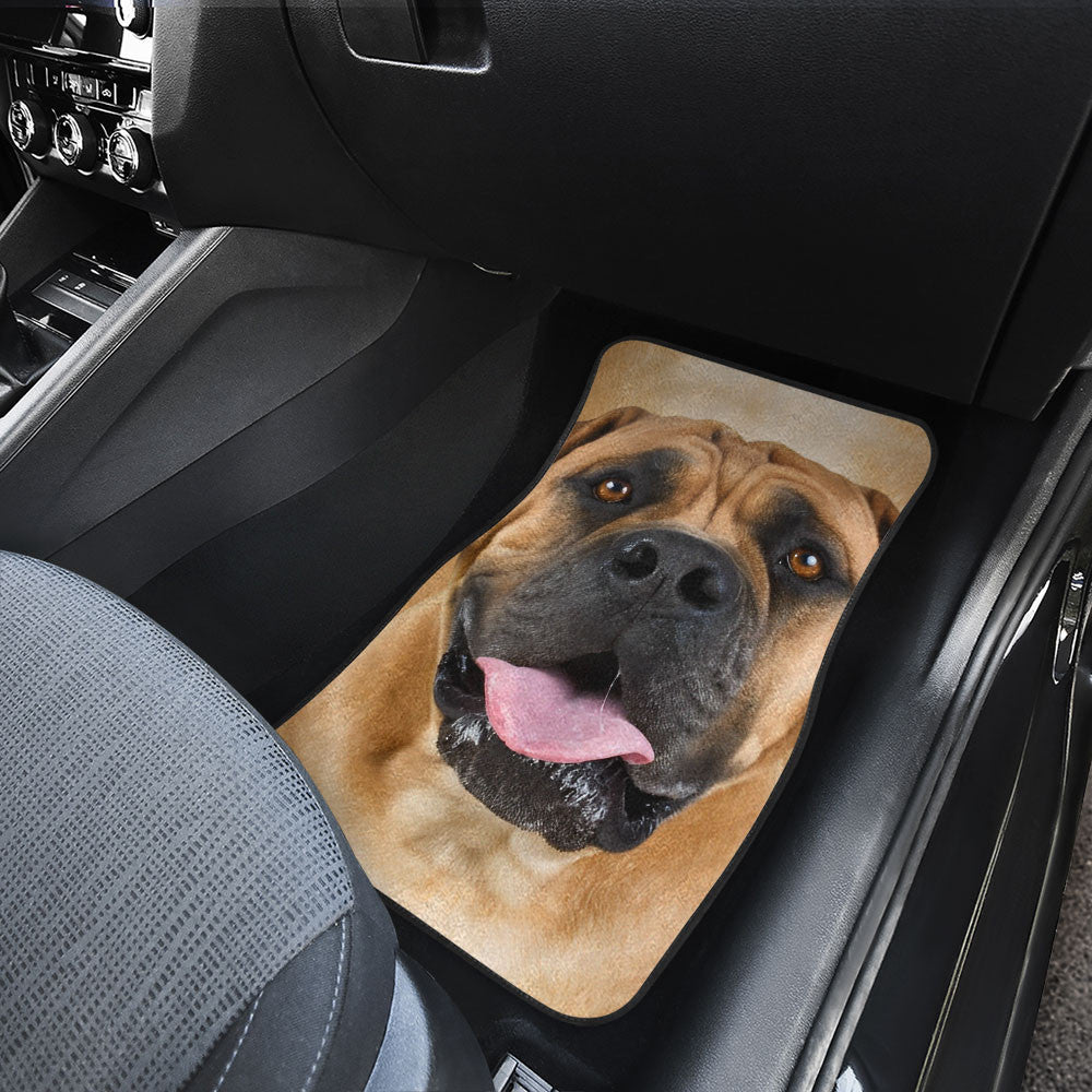 Boerboel Dog Funny Face Car Floor Mats 119