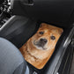 Carolina Dog Funny Face Car Floor Mats 119