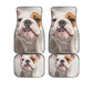 English Bulldog Funny Face Car Floor Mats 119