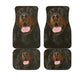Gordon Setter Funny Face Car Floor Mats 119