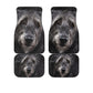 Irish Wolfhound Funny Face Car Floor Mats 119