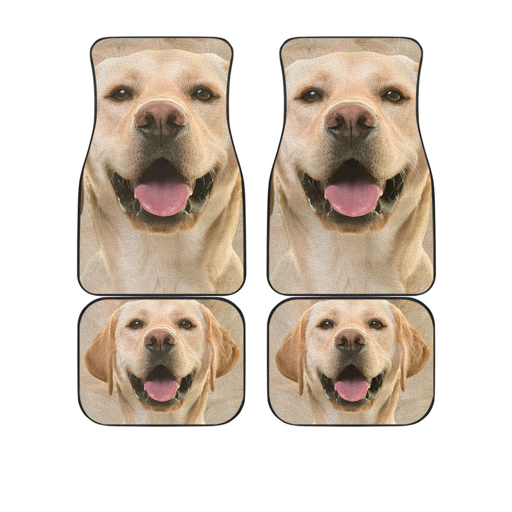 Labrador Retriever Funny Face Car Floor Mats 119