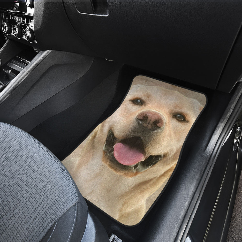 Labrador Retriever Funny Face Car Floor Mats 119