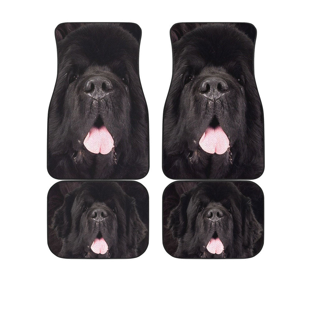 Newfoundland Funny Face Car Floor Mats 119