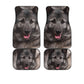Norwegian Elkhound Funny Face Car Floor Mats 119