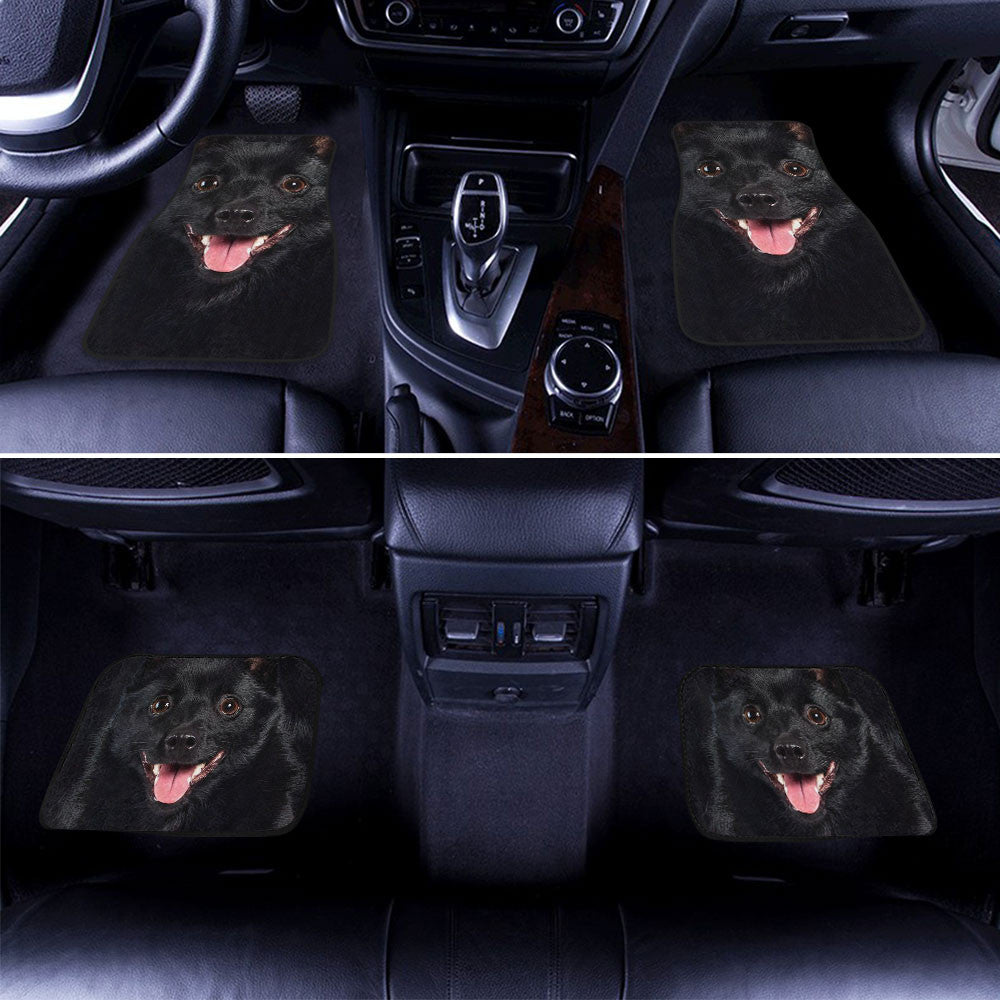 Schipperke Funny Face Car Floor Mats 119