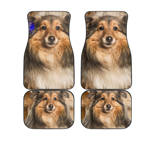 Shetland Sheepdog Funny Face Car Floor Mats 119